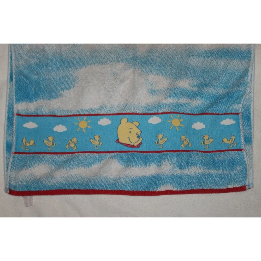 Disney Winnie The Pooh Ducks Ducklings Beach Bath Towel 25x46